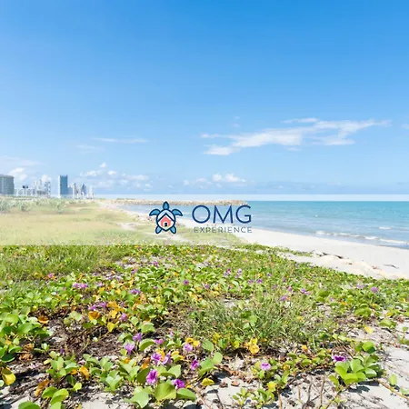 Cb726 | Moderna Frente Al Mar Con Balcón Y Cocina Con Isla Apartamento *