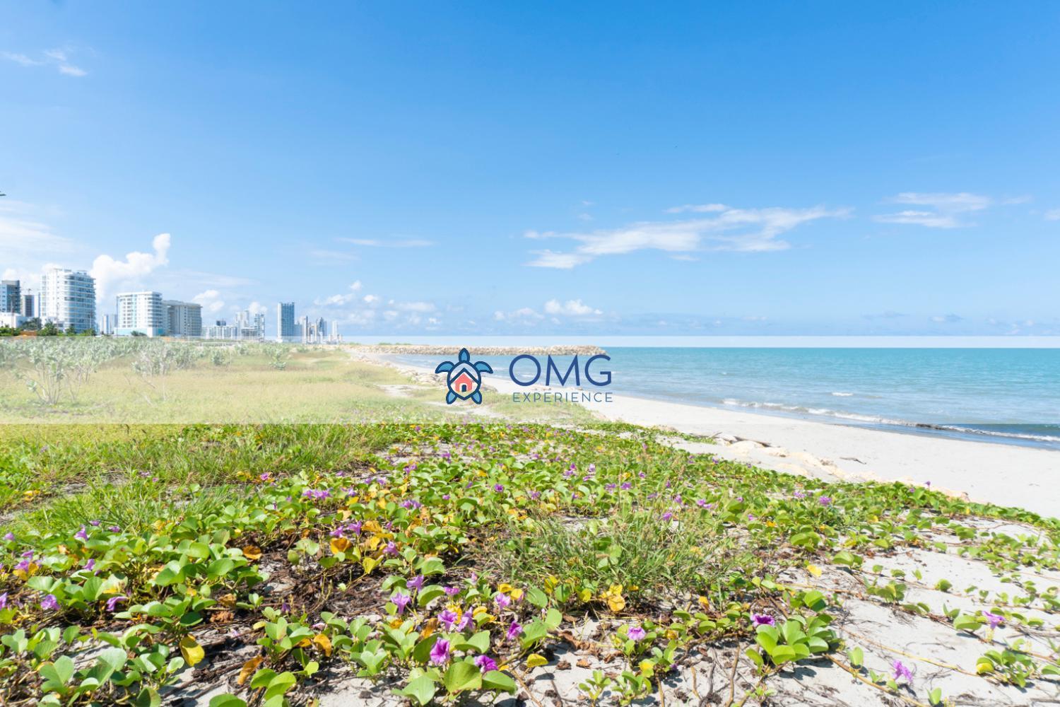 Cb726 | Moderna Frente Al Mar Con Balcón Y Cocina Con Isla Apartamento *