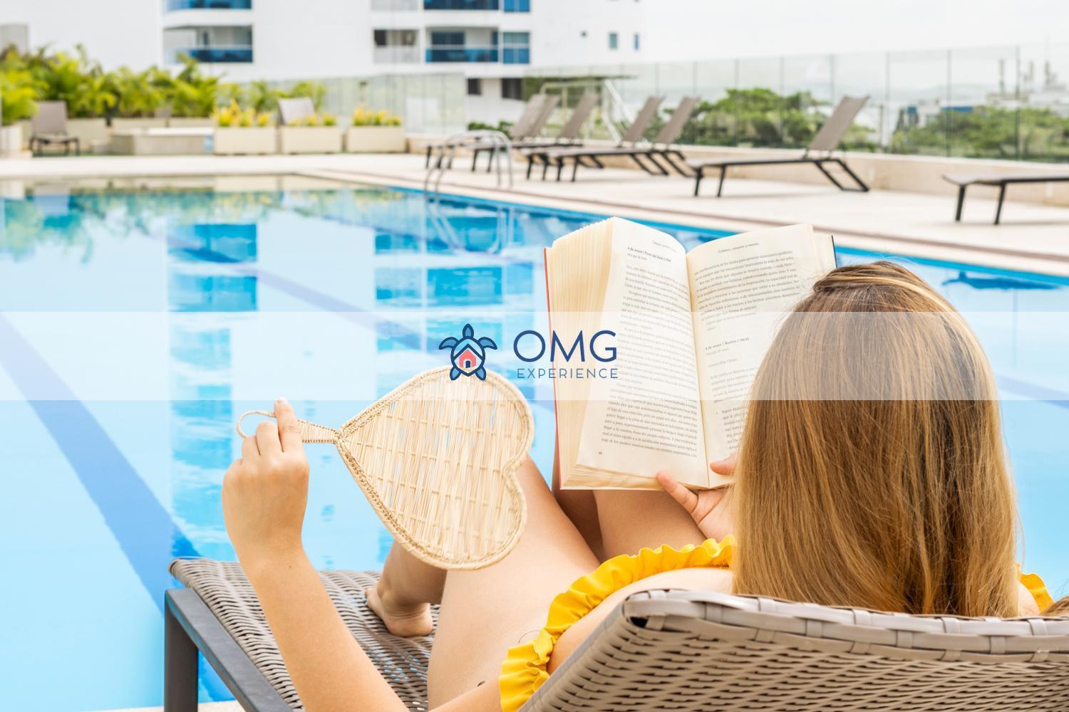 Apartamento Cb726 | Moderna Frente Al Mar Con Balcón Y Cocina Con Isla Cartagena