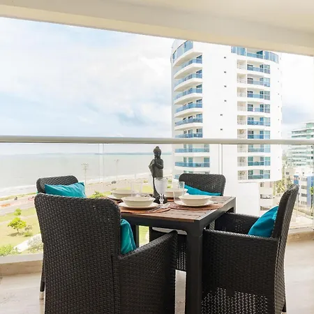 Apartment Cb726 | Moderna Frente Al Mar Con Balcon Y Cocina Con Isla Cartagena
