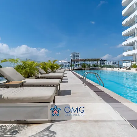 Cb726 | Moderna Frente Al Mar Con Balcon Y Cocina Con Isla *